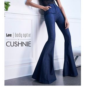 lee body optix cushnie jeans